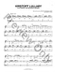 Kristoff Lullaby piano sheet music cover